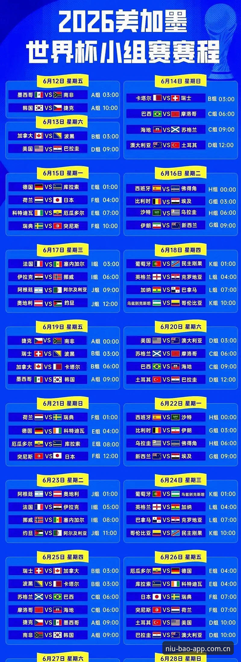 德国队世界杯26人名单查询教程：牛宝体育移动端跟进诺伊尔回归与E组赛程